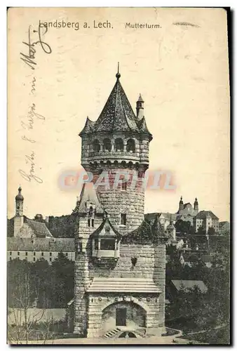 Cartes postales Landsberg A Lech Mutterturm