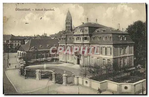 Ansichtskarte AK Dusseldorf Schloss Jagerhof