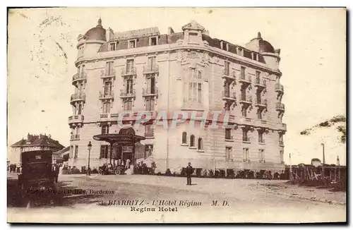 Cartes postales Biarritz L Hotel Reginu Regina Hotel