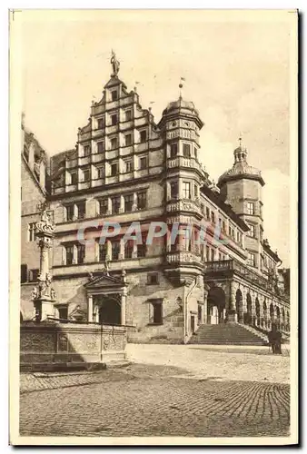 Cartes postales Rothenburg Rathaus