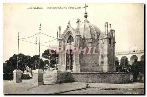 Cartes postales Carthage Ancienne Chapelle saint Louis