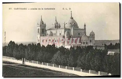 Cartes postales Carthage Abside de la Cathedrale