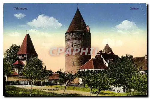 Cartes postales Estavayer Chateau