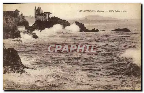 Cartes postales Biarritz Villa Belza