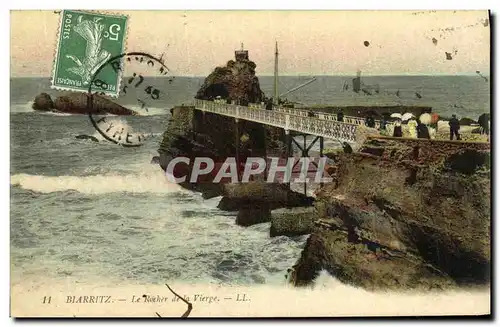 Cartes postales Biarritz Le Rocher de la Vierge