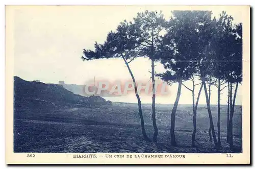 Cartes postales Biarritz Un Coin De La Chambre D Amour
