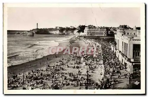 Cartes postales Biarritz La Grande Plage