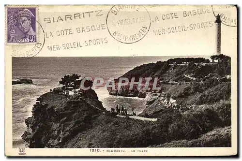 Cartes postales Biarritz Le Plage