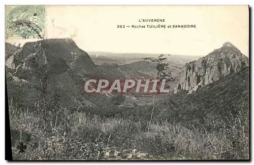 Ansichtskarte AK L Auvergne Roches Tuiliere et Sanadoire