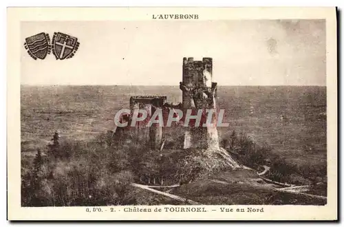 Ansichtskarte AK L Auvergne Chateau de Tournoel Vue au Nord