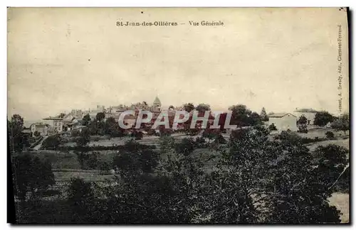 Cartes postales L Auvergne Saint Jean des ollieres Vue Generale