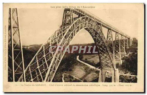 Cartes postales L Auvergne Viaduc du garabit