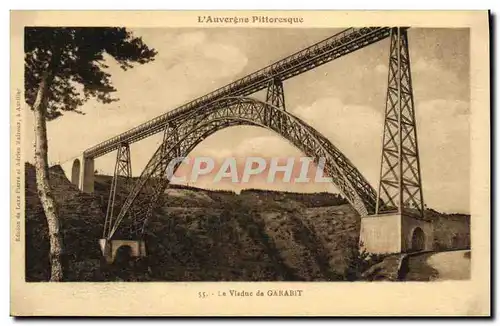 Ansichtskarte AK L Auvergne Pittoresque Viaduc du Garabit