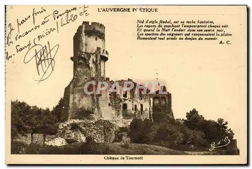 Cartes postales L Auvergne Chateau de Tournoel