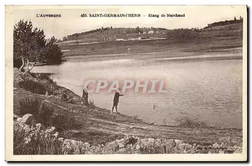 Cartes postales Auvergne Saint Germain L Herm Etang de Marchand