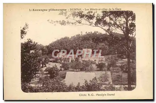 Cartes postales Durtol Les Hotels et Villas de La Gare