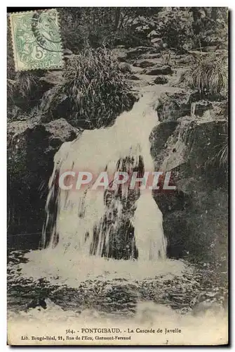 Cartes postales Pontgibaud La Cascade de Javelle