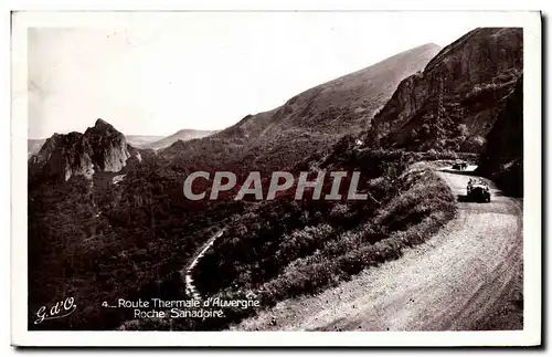 Cartes postales Auvergne Route Thermale Roche Sanadoire