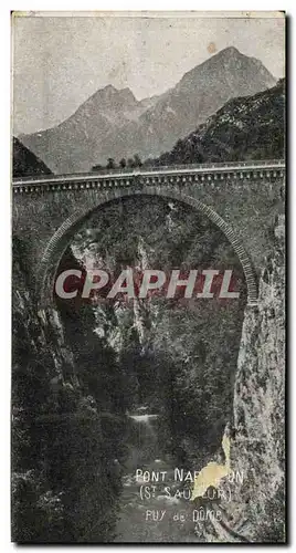 Ansichtskarte AK Pont Napoleon St Sauveur Puy De Dome