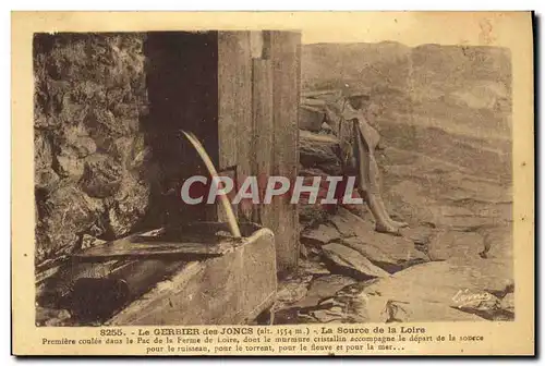 Ansichtskarte AK Le Gerbier des Joncs La Source de la Loire