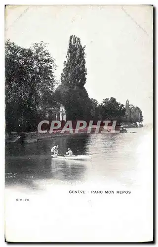 Cartes postales Geneve Parc Mon Repos
