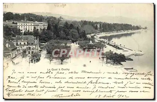 Cartes postales Le Quai A Ouchy