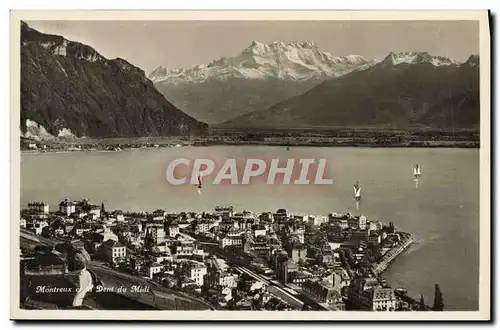 Cartes postales Montreux Dent Du Midi