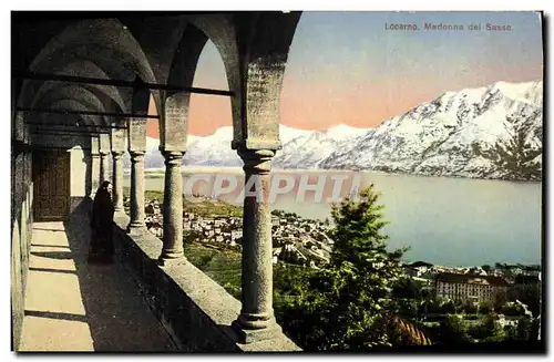 Cartes postales Locarno Madonna Del Sasso