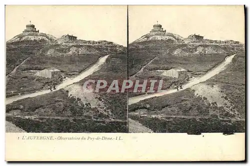 Cartes postales L Auvergne Obervatoire Du Puy De Dome