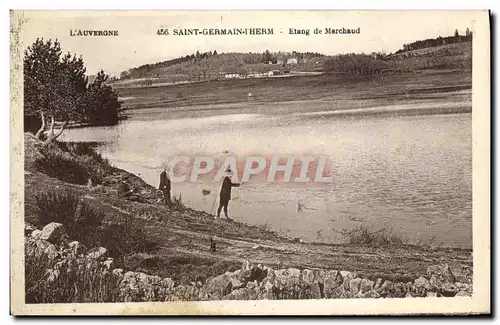 Cartes postales Saint Germain l Herm Etang De Marchaud