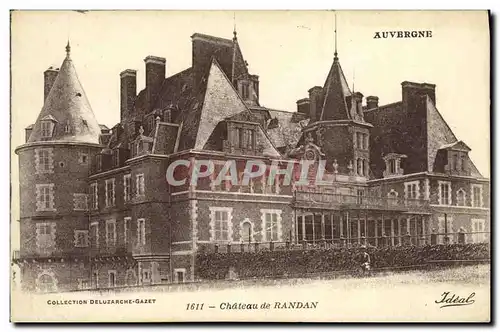 Cartes postales Chateau de Randan