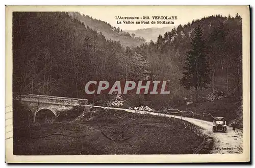 Cartes postales Vertolaye la Vallee au Pont De St Martin