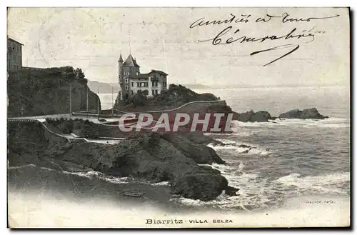 Cartes postales Biarritz Villa Belza