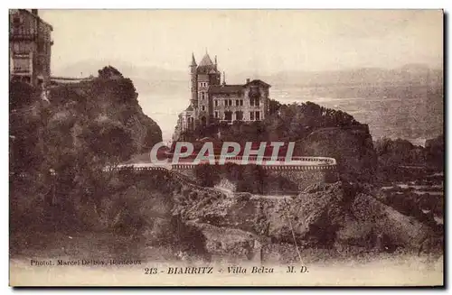 Cartes postales Biarritz Villa Belza