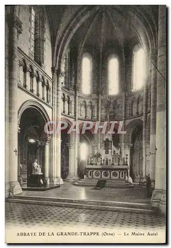 Cartes postales Abbaye De La Grande Trappe Le Maitre Autel