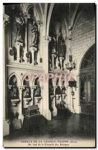 Cartes postales Abbaye De La Grande Trappe Un cote de la chapelle des reliques