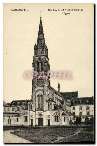 Cartes postales Monastere De La Grande Trappe L Eglise