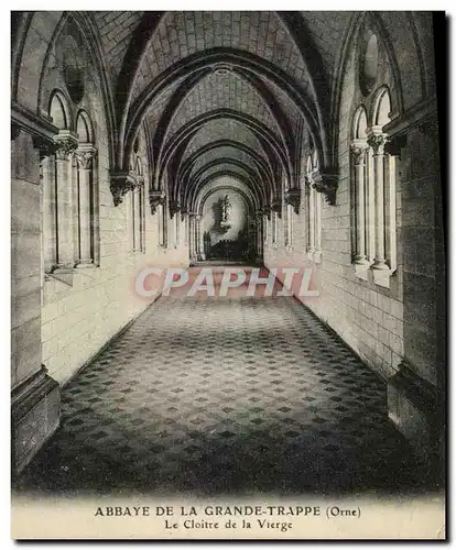 Cartes postales Abbaye De La Grande Trappe Le Cloitre De La Vierge