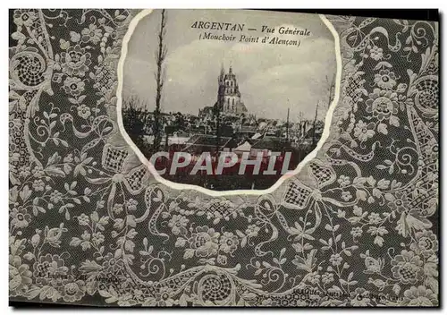 Cartes postales Argentan Vue Generale Dentelle