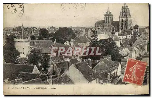 Cartes postales Argentan Panorama