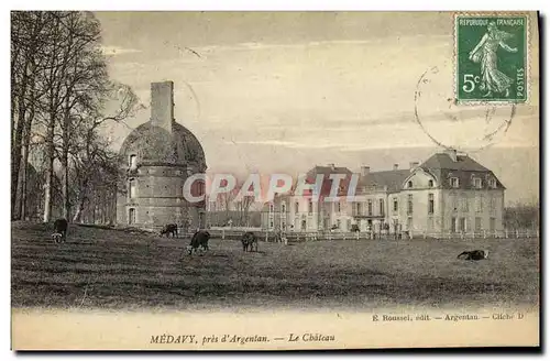 Cartes postales Medavy Pres D Argentan Le Chateau