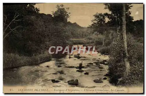 Ansichtskarte AK Environs d Argentan L Orne L Orne a Creve Coeur La cascade