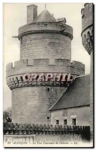 Ansichtskarte AK Alencon La Tour Couronnee Du Chateau