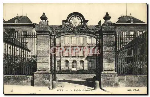 Cartes postales Sees Le Palais Episcopal