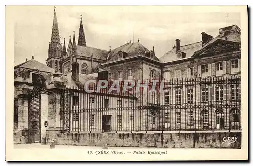 Cartes postales Sees Palais Episcopal