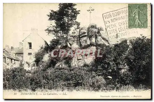 Cartes postales Domfront Le Calvaire