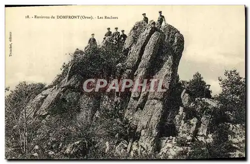 Cartes postales Environs de Domfront Les Rochers