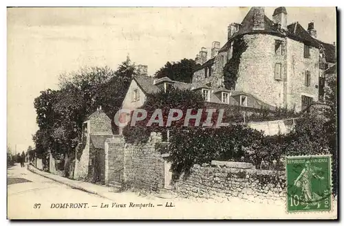 Cartes postales Domfront Les Vieux Remparts