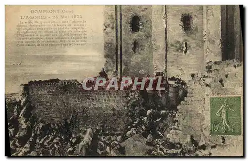 Cartes postales Domfront L Agonie 24 mai 1574