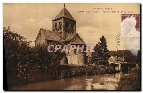 Cartes postales Domfront Vielle Eglise N D sur L Eau